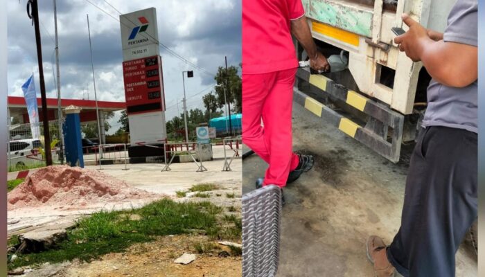Masyarakat Keluhkan Dugaan Pungli dan Calo Nomor Antri di SPBU Martandu Kendari