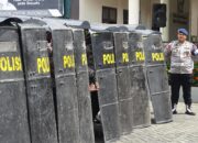 Siap Amankan May Day, Personel Batalyon A Pelopor Laksanakan Latihan Kemampuan PHH