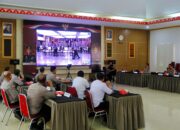 Dansat Brimob Polda Sultra Hadiri Pembukaan Rakernis Gabungan Divisi Mabes Polri