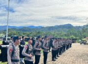 Siap Operasional dalam Menjaga Kamtibmas, Batalyon C Pelopor Satbrimobda Sultra Gelar Apel Kesiapsiagaan