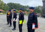 Satbrimobda Sultra Gelar Apel Siaga Tingkatkan Kesiapan Jelang Hari Raya Waisak