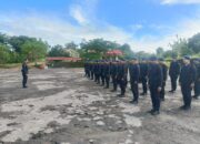 Tingkatkan Kesiapsiagaan, Batalyon B Pelopor Satbrimobda Sultra Gelar Apel Pagi Rutin