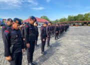 Satbrimob Polda Sultra Mantapkan Kesiapsiagaan, Gelar Apel Pagi