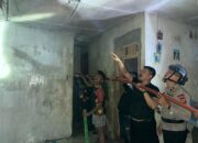Brimob Polda Sumut Terjun Padamkan Api, Dua Rumah Hangus di Gunungsitoli Selatan