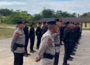 Personel Batalyon B Pelopor Tingkatkan Kesiapan Operasional Melalui Apel Pagi Rutin