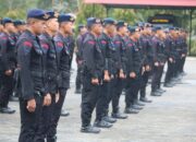 Apel Pagi Brimob Sultra, Penguatan Disiplin dan Kesiapsiagaan untuk Stabilitas Keamanan Wilayah