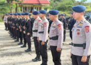 Brimob Batalyon B Pelopor Sultra Gelar Apel Kesiapsiagaan: Wujud Nyata Komitmen Jaga Kamtibmas Aman dan Kondusif