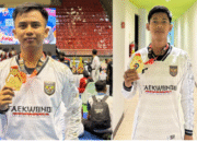 Dua Personel Brimob Sultra Sabet Medali Emas di Kapolri Cup VI 2025 Cabang Taekwondo