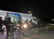 Satbrimobda Sultra dan Polresta Kendari Gelar Patroli Skala Besar