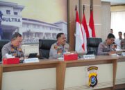 Dansat Brimob Polda Sultra Hadiri Rapat Anev Sitkamtibmas Bersama Kapolda: Komitmen Tingkatkan Stabilitas Keamanan di Bumi Anoa