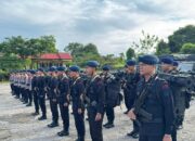 Brimob Batalyon B Pelopor Laksanakan Apel Kesiapsiagaan: Siap Hadapi Potensi Gangguan Keamanan di Sultra