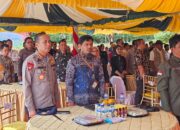 Dansat Brimob Polda Sultra Hadiri Panen Raya Serentak Kuartal II di Konawe Selatan