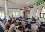Perkuat Karakter dan Ketakwaan, Batalyon C Pelopor Gelar Binrohtal Rutin untuk Personel