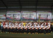 Dansat Brimob Polda Sultra Hadiri Pembukaan Pertandingan Olahraga Hari Bhayangkara ke-79 yang Dibuka Langsung oleh Wakapolda Sultra