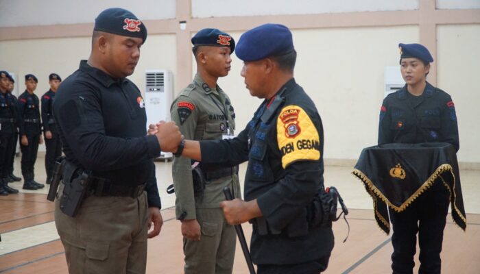 Detasemen Gegana Brimob Polda Sultra Tutup Latihan Prolat VVIP, Danden Gegana Tekankan Profesionalisme dan Kesiapsiagaan