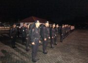 Perkuat Kesiapsiagaan, Kompi Siaga dan Siaga Komposit Satbrimobda Sultra Gelar Apel Malam Antisipasi Gangguan Kamtibmas