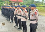 Apel Pagi Batalyon B Pelopor: Perkuat Kesiapsiagaan Hadapi Potensi Gangguan Kamtibmas di Buton Selatan