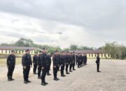 Perkuat Kesiapsiagaan, Batalyon B Pelopor Brimob Laksanakan Apel Pagi di Buton Selatan
