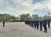 Perkuat Kesiapsiagaan Personel, Batalyon B Pelopor Brimob Gelar Apel Pagi di Buton Selatan