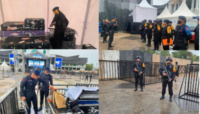 Detasemen Gegana Sterilisasi Manami Fest, Konser Hindia Dipastikan Aman Total