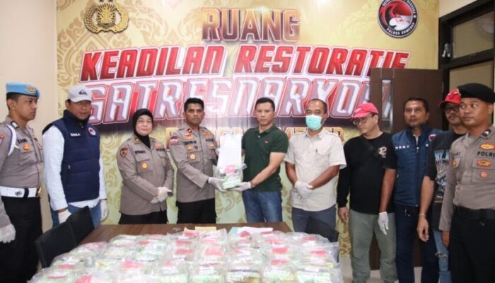 Polres Sumenep Serahkan Sabu Temuan Nelayan Masalembu ke Ditresnarkoba Polda Jatim