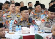 Dansat Brimob Polda Sultra Bersama Personel Ikuti Doa Bersama Lintas Agama Sambut Hari Bhayangkara ke-79
