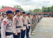 Satbrimobda Sultra Gelar Apel Pagi: Perkuat Kesiapsiagaan dan Antisipasi Potensi Gangguan Kamtibmas di Wilayah Polda Sultra