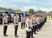 Apel Kesiapsiagaan Brimob Batalyon B Pelopor Sultra: Siaga Total Jaga Stabilitas Kamtibmas