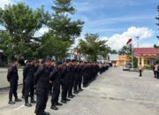 Situasi Kamtibmas Kondusif, Personel Batalyon C Pelopor Selesai BKO di Polres Kolaka dan Kembali ke Mako