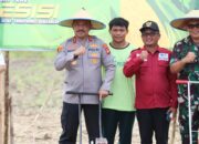 Dukung Ketahanan Pangan, Kapolda Sultra Bersama Forkopimda Laksanakan Penanaman Jagung Kuartal III di Kabupaten Konawe