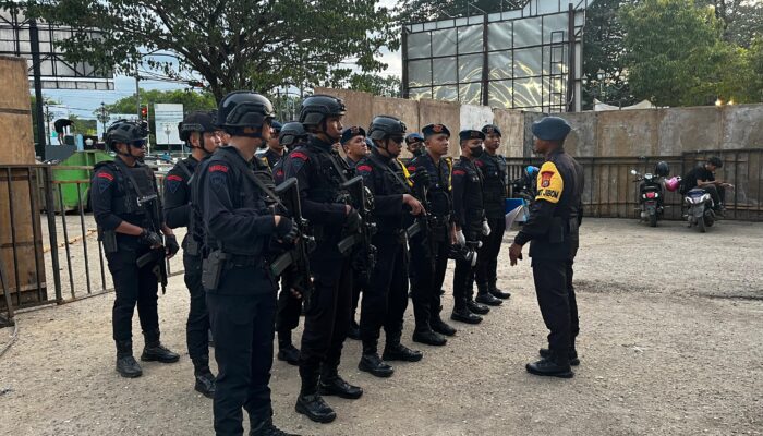 Detasemen Gegana Sterilisasi Konser Musik Mesa Hira Idol, Dipastikan Aman Total