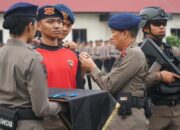 Dansat Brimob Polda Sultra Pimpin Upacara Pembukaan Latihan Kemampuan Jungle Warfare Guna Tingkatkan Profesionalisme Personel