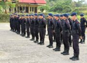 Batalyon B Pelopor Brimob Polda Sultra Tingkatkan Kedisiplinan dan Kesiapsiagaan melalui Apel Pagi di Buton Selatan