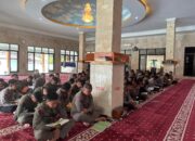 Satbrimob Polda Sultra Gelar Binrohtal Rutin: Perkuat Iman, Integritas, dan Jiwa Humanis Personel