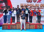 Tim Petembak Polwan Polda Sultra Raih Juara Tiga Beregu pada Kejuaraan Nasional Menembak Kapolri Cup 2025