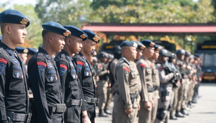 Upacara Penutupan Latihan Urban Warfare Tahap II Resmi Digelar di Satbrimob Polda Sultra