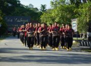 Jumat Sehat: Satbrimobda Sultra Tingkatkan Imunitas dan Soliditas Personel Lewat Olahraga Rutin