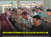 Doakan Almarhum Affan Kurniawan, Polda Sultra Gelar Sholat Gaib di Masjid Al-Amin
