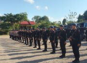 Brimob Siap Gerak Hadapi Ancaman: Batalyon B Pelopor Gelar Apel Kesiapsiagaan di Buton Selatan
