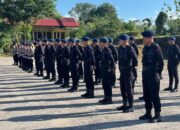Batalyon B Pelopor Brimob Polda Sultra Tingkatkan Kedisiplinan dan Kesiapsiagaan melalui Apel Pagi di Buton Selatan