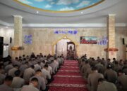 Satbrimob Polda Sultra Gelar Binrohtal Rutin: Perkuat Iman, Integritas, dan Jiwa Humanis Personel