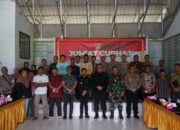 Wadansat Brimob Polda Sultra Pimpin “Jumat Curhat” di Abeli Dalam, Serap Aspirasi dan Perkuat Sinergi Kamtibmas