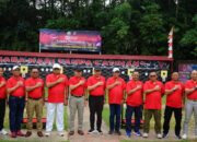 Polda Sultra Bersama Forkopimda Gelar Lomba Menembak Meriahkan HUT ke-80 Kemerdekaan RI