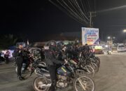 Brimob Polda Sultra dan Polresta Kendari Gelar Patroli Skala Besar Jelang HUT Ke-80 RI