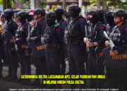 Satbrimobda Sultra Laksanakan Apel Gelar Pasukan PAM Unras di Wilayah Hukum Polda Sultra