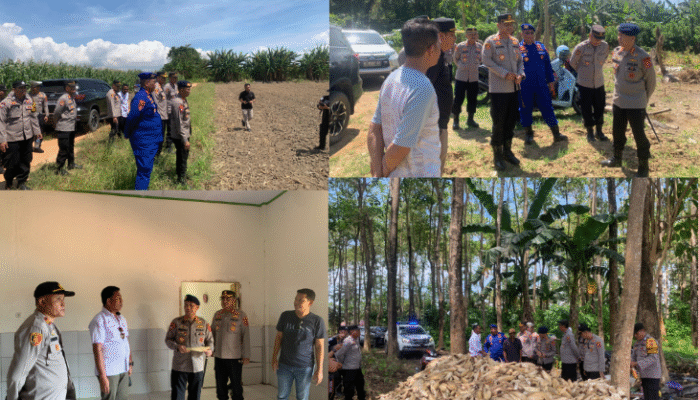 Dansat Brimob Polda Sultra Laksanakan Asistensi Ketahanan Pangan dan Pembangunan SPPG di Polres Bombana