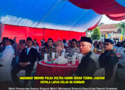 Wadansat Brimob Polda Sultra Hadiri Serah Terima Jabatan Kepala Lapas Kelas IIA Kendari