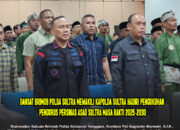 Dansat Brimob Polda Sultra Mewakili Kapolda Sultra Hadiri Pengukuhan Pengurus Persinas ASAD Sultra Masa Bakti 2025–2030
