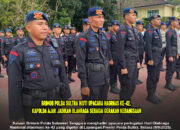Brimob Polda Sultra Ikuti Upacara Haornas ke-42, Kapolda Ajak Jadikan Olahraga Sebagai Gerakan Kebangsaan