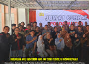 Danden Gegana Wakili Dansat Brimob Hadiri Jumat Curhat Polda Sultra Bersama Masyarakat